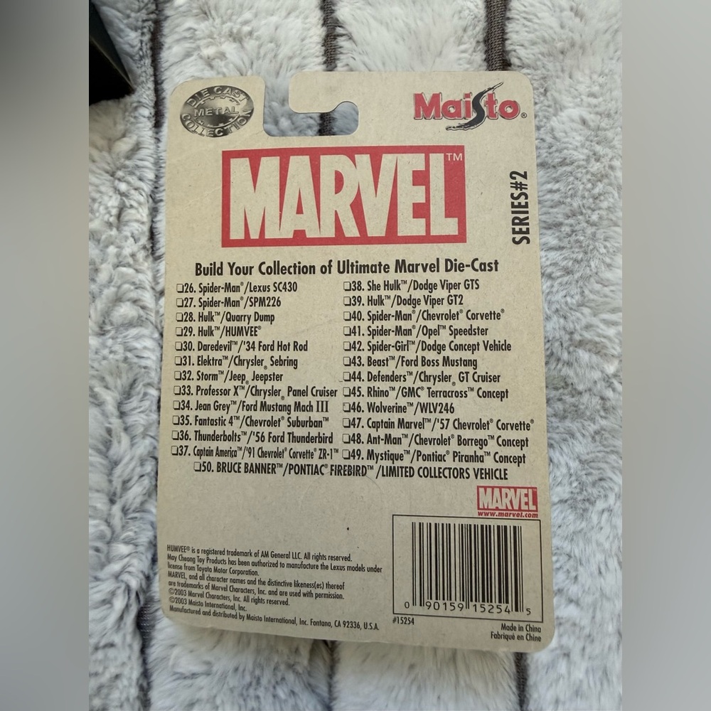 Maisto Marvel Hulk Green Die-Cast Truck - Picture 4 of 5
